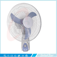 16 &quot;ventilateur solaire de mur de CC rechargeable (USDC-405) avec du CE, RoHS